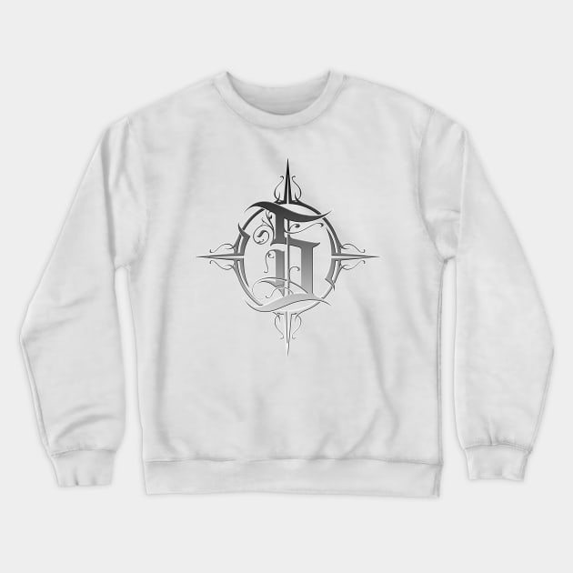 Font design Crewneck Sweatshirt by HornArt